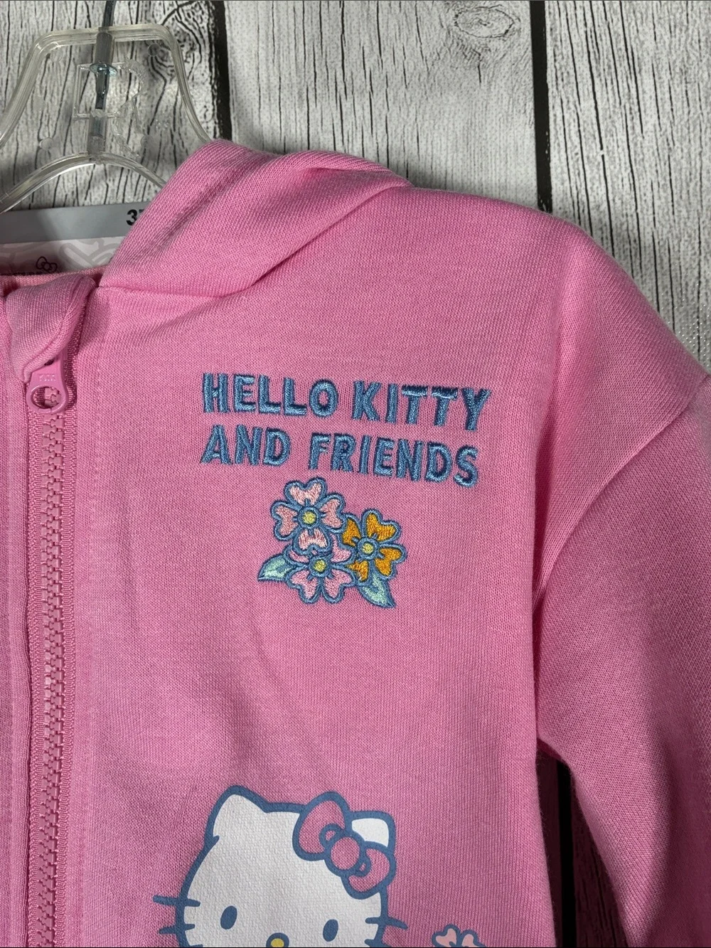 Hello Kitty Pink Hooded Jacket with Pink Tutu Set Size 3T